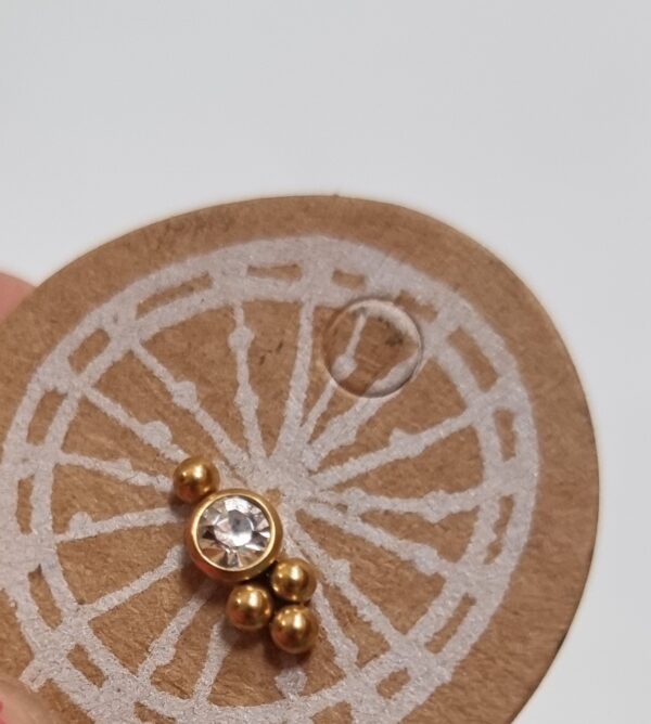Arito mini zircón Doré - Imagen 4