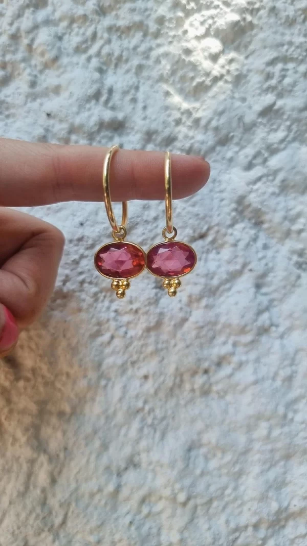 Argollas Queen Doré 👑 Coral - Imagen 6