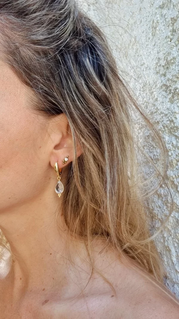 Argollas Lady cristal - Imagen 4