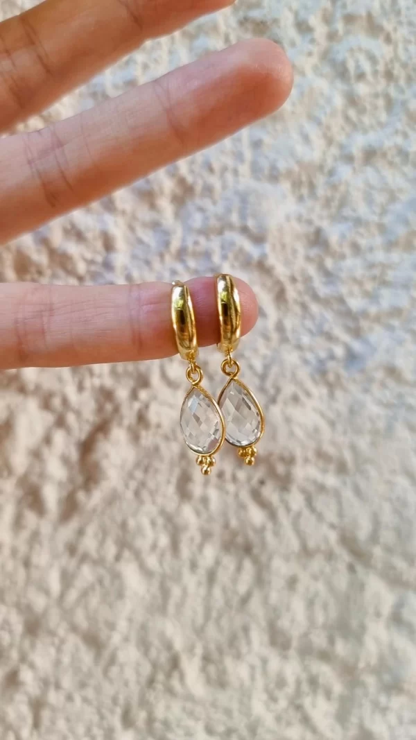 Argollas Lady cristal - Imagen 3