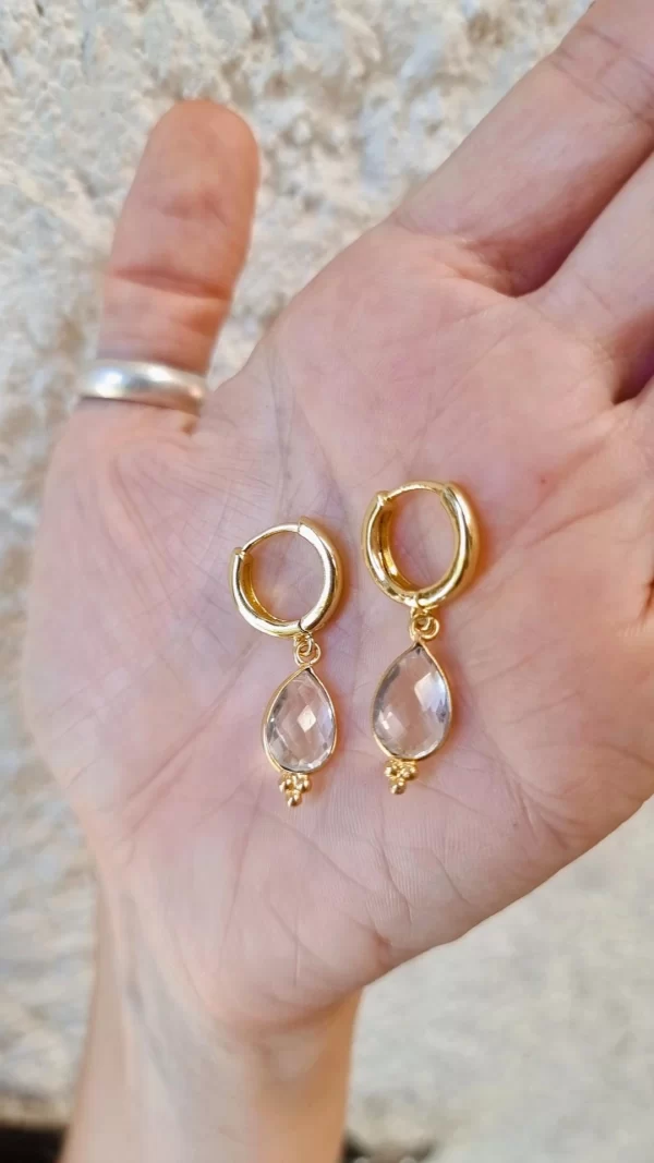 Argollas Lady cristal