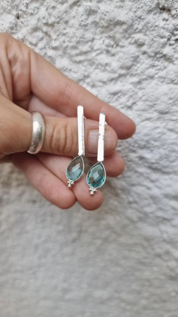 Aros Antique✨️ Cristal topacio
