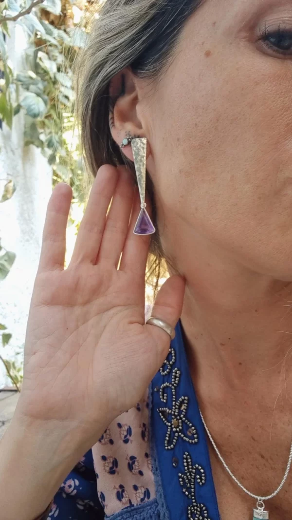 Aros Antique ✨️ Amatista - Imagen 3