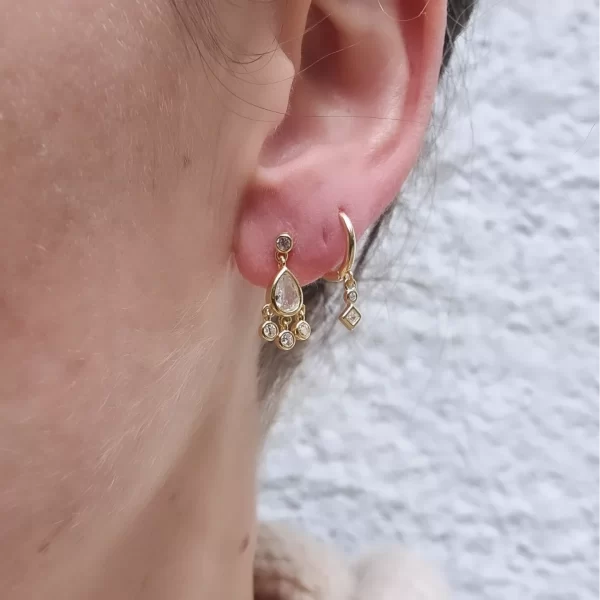 Mini Arito Gotas Oro - Imagen 5